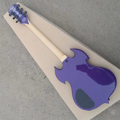 Purple Circle 6 Strings  22 Frets Electric Guitar